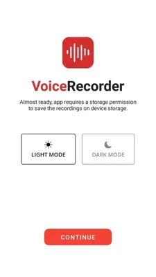 Voice Recorder android App screenshot 2